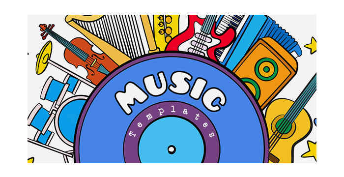 طراحی سایت موزیک دریچه ای به دنیای موسیقی