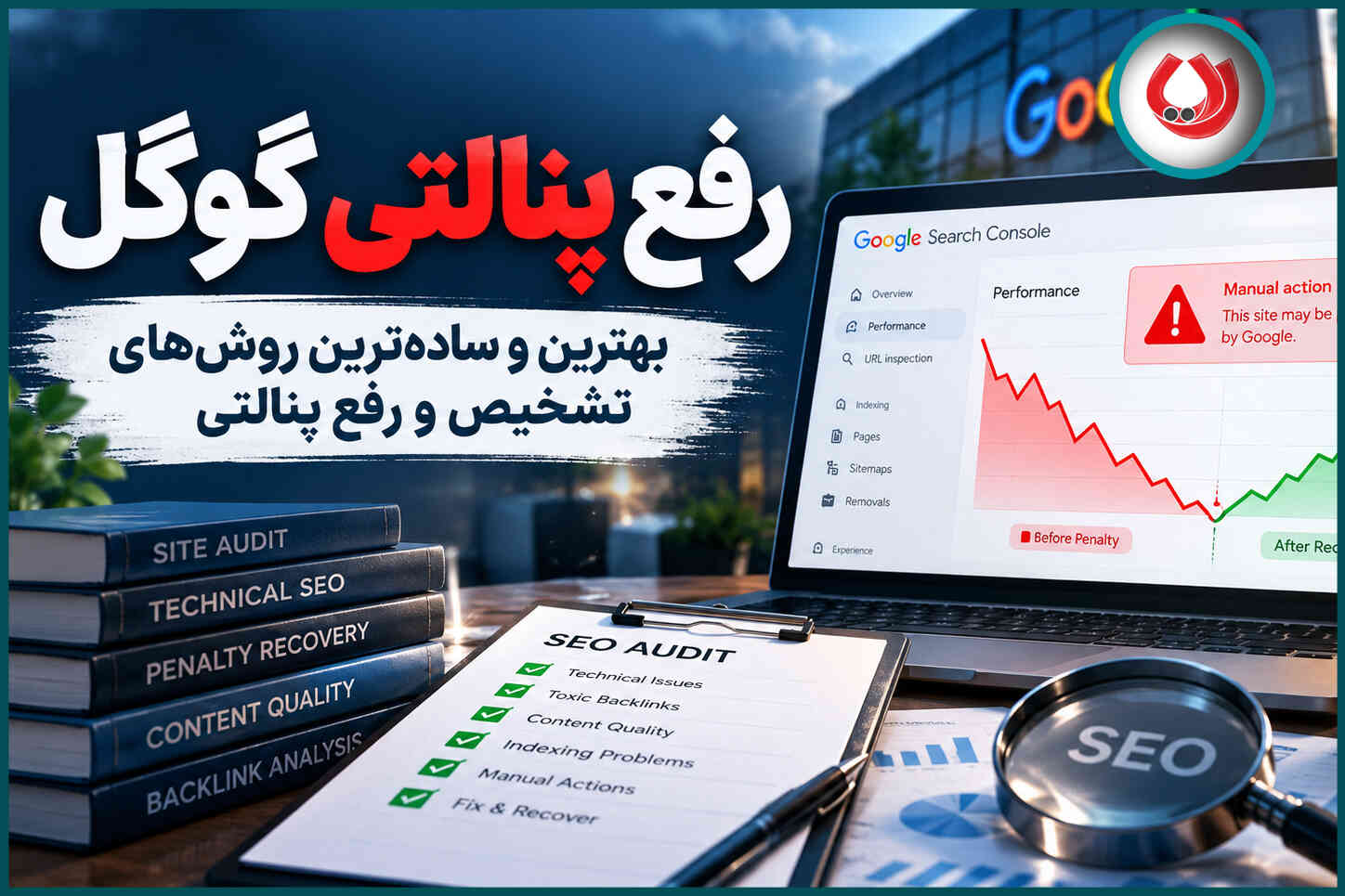 رفع پنالتی گوگل | بهترین و ساده ترین روش های تشخیص و رفع پنالتی