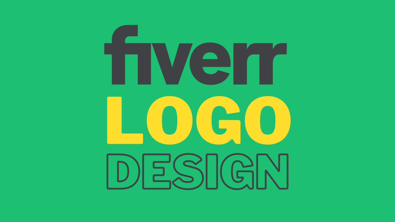 طراحی لوگو اینترنتی با fivver