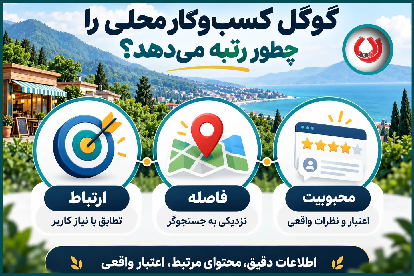گوگل کسب&zwnj;وکار محلی را چطور رتبه می&zwnj;دهد؟