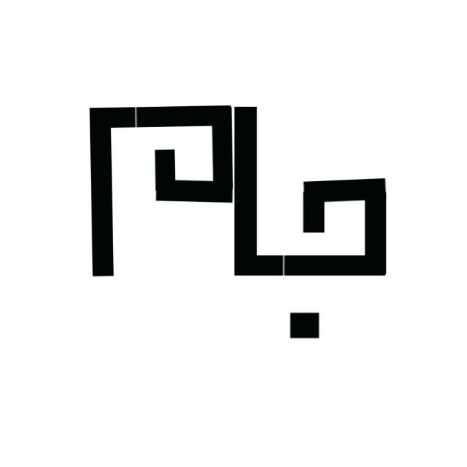 طراحی لوگو حرف م فارسی 