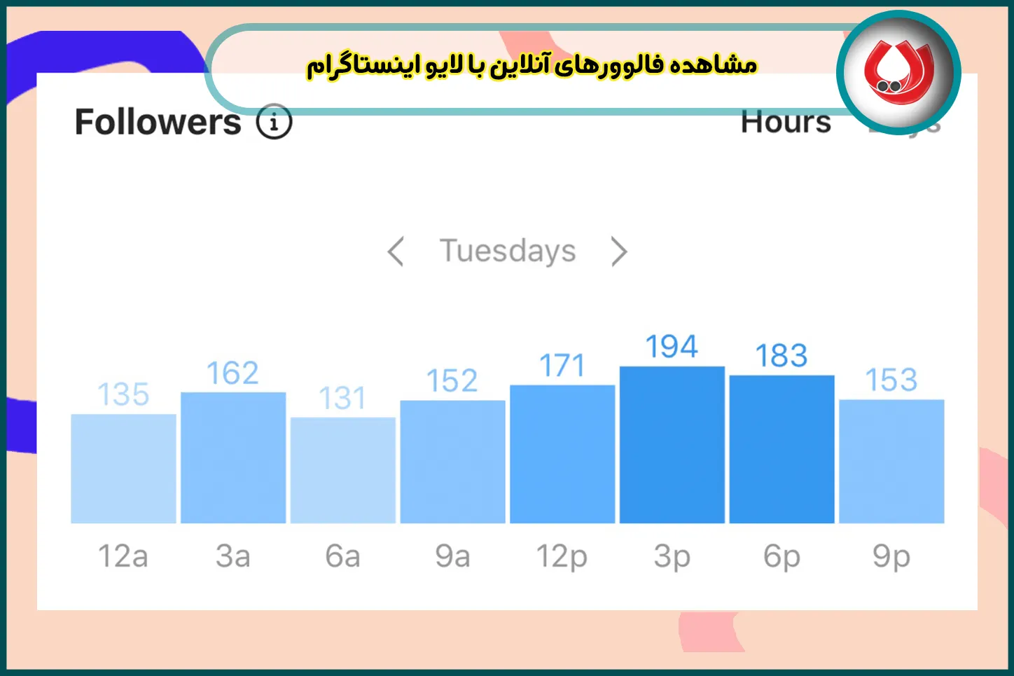 مشاهده فالوورهای آنلاین با لایو اینستاگرام