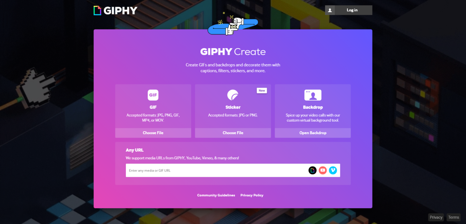 سایت Giphy