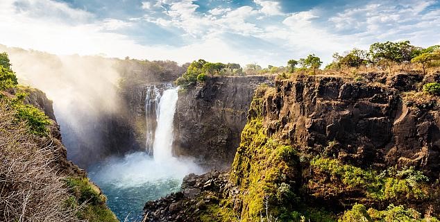 آبشار ویکتوریا، جنوب آفریقا