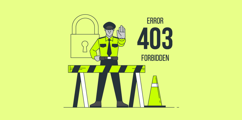 خطای ۴۰۳ Forbidden