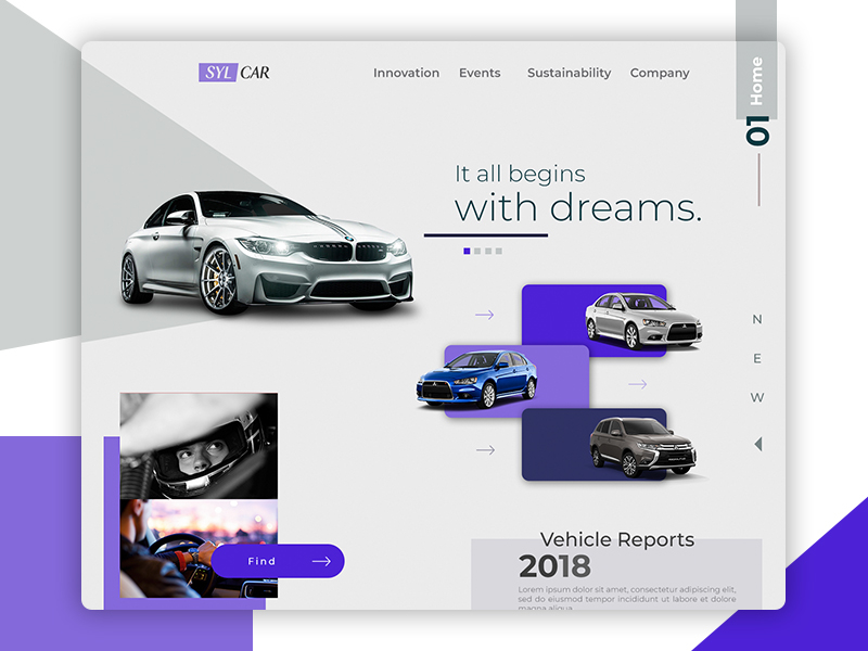 طراحی سایت خودرو، محلی برای خرید فروش و انتخاب خودرو