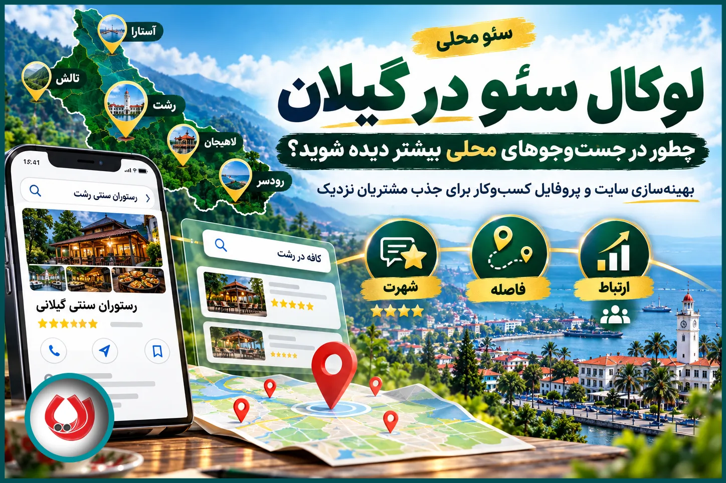 چرا کسب&zwnj;وکارهای گیلانی بدون سئو دیده نمی&zwnj;شوند؟