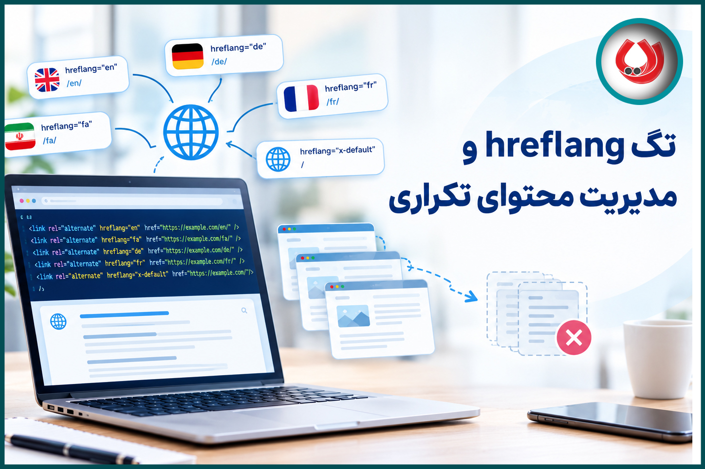 تگ hreflang و مدیریت محتوای تکراری