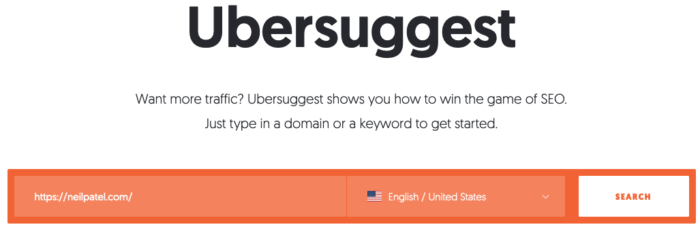 ابزار Ubersuggest برای تولید محتوای بهینه سازی شده
